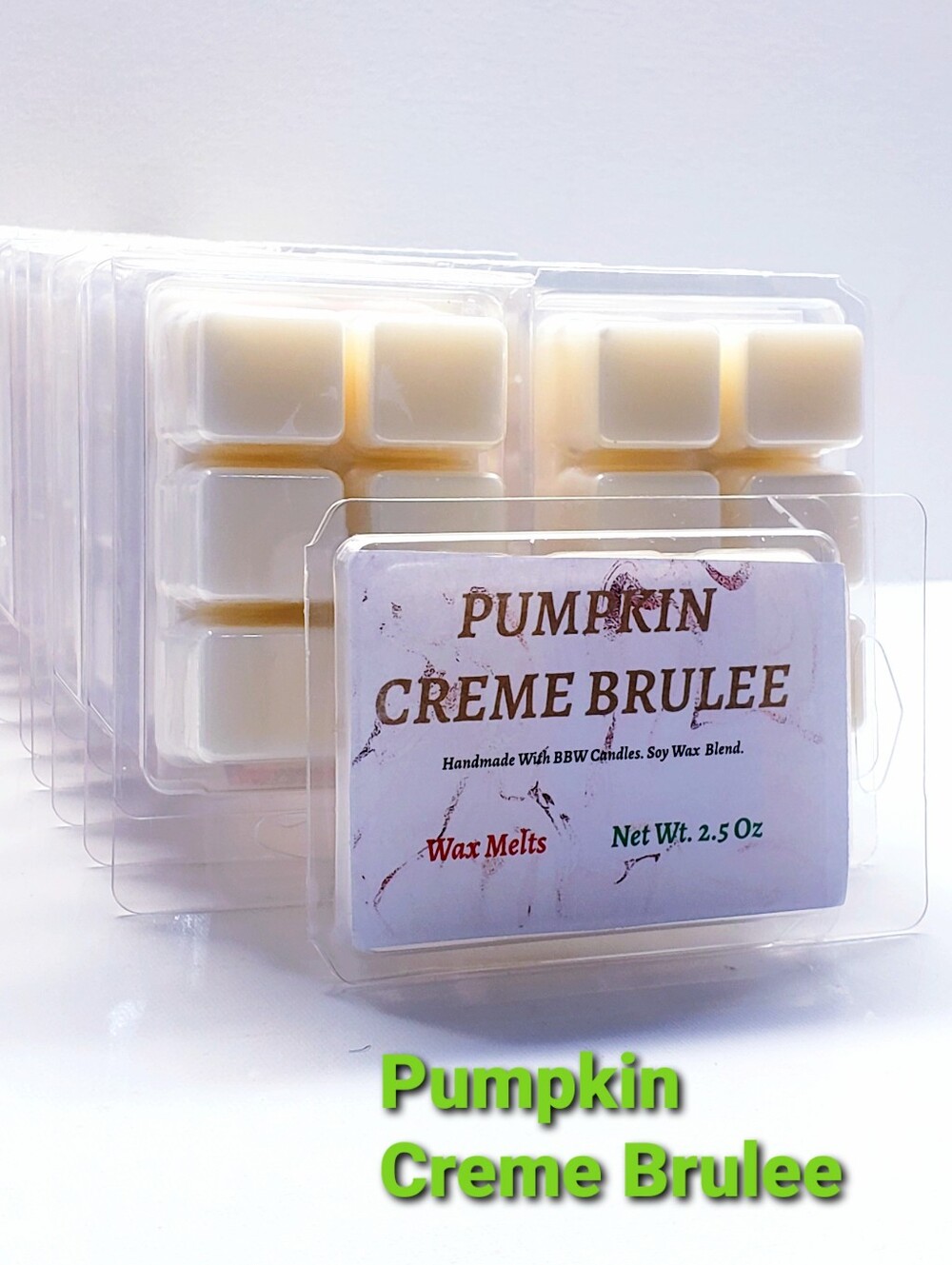 PUMPKIN CREME BRULEE -Bath & Body Works Candle Wax Melts- $8 per pack